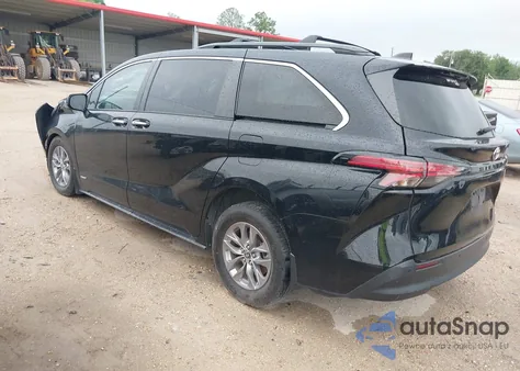 2021 Toyota Sienna Xle из США, поврежденный, VIN 5TDYRKEC5MS055618